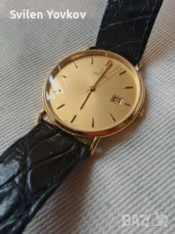 Продавам златен часовник zenith 18к , снимка 5 - Мъжки - 50415103