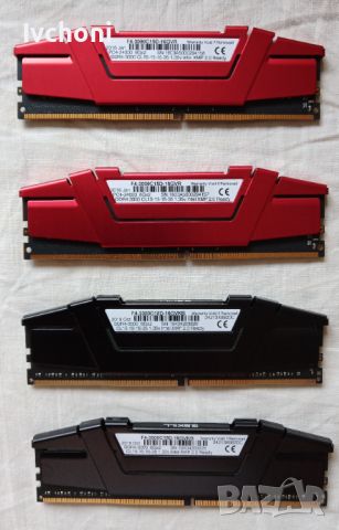 Рам памет -G.SKILL RIPJAWS V DIMM KIT 16GB F4-3000C15D-16GVRB, снимка 2 - RAM памет - 46383085
