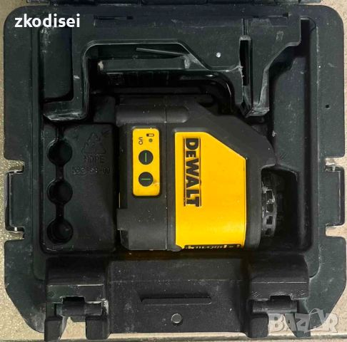 Лазерен нивел Dewalt DW088CG, снимка 1 - Други инструменти - 45416422