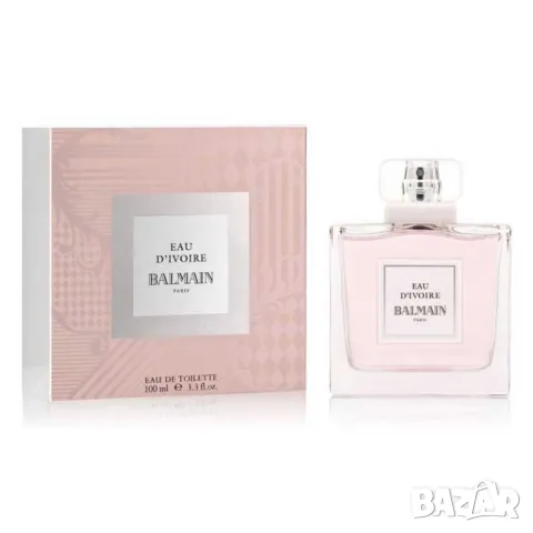 Balmain Eau d’Ivoire Парфюм 100 мл., снимка 2 - Дамски парфюми - 48085285