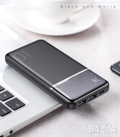 Преносима зарядна батерия Power Bank 10000 mAh USB, снимка 4 - Друга електроника - 52351674