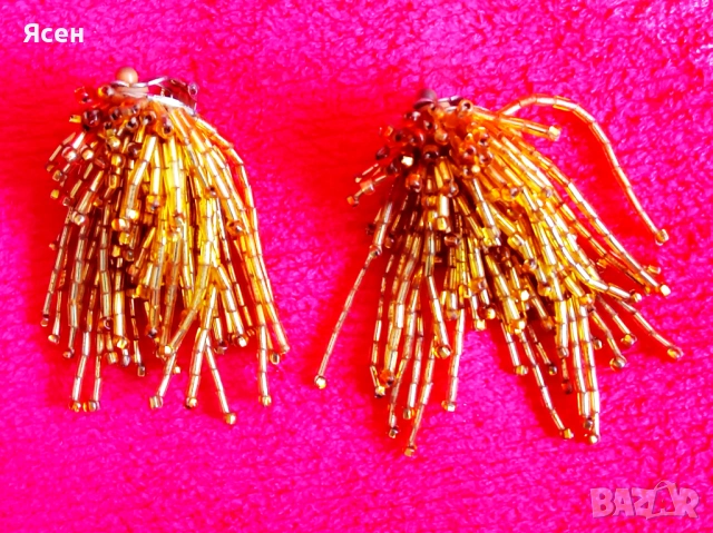 Обеци с клипс.Лято 26.