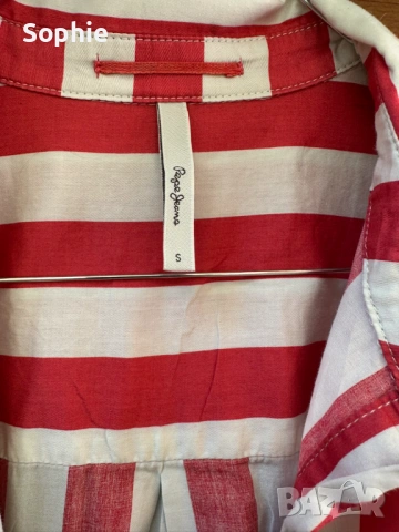 Риза на райе Pepe Jeans , снимка 3 - Ризи - 53861139
