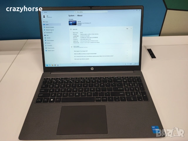 Лаптоп HP 250 G10 i5-1334U/16GB/512GB NVMe