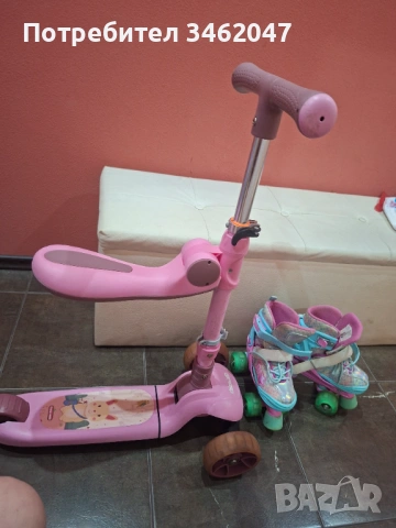 Тротинетка със сгъваема седалка, снимка 3 - Детски велосипеди, триколки и коли - 53776829