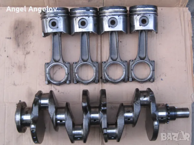 Бутала с биели, колянов вал за Peugeot 307, 406, 407 2.0 hdi Citroen 110 109 K.C., снимка 1