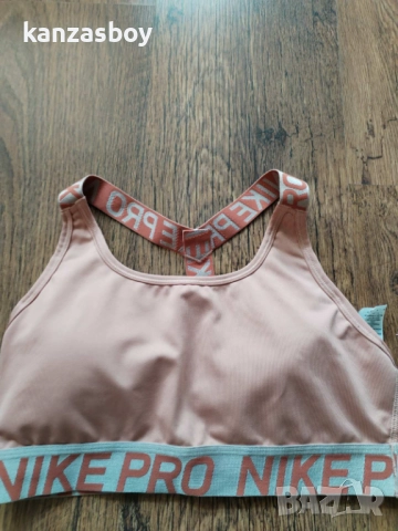 NIKE PRO CLASSIC Sports Training Bra - страхотно дамско бюстие М, снимка 10 - Корсети, бюстиета, топове - 51706715