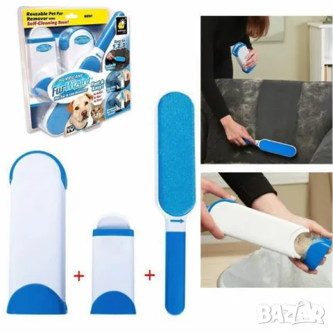Иновативна четка за почистване на косми  , снимка 6 - Други стоки за животни - 50381372