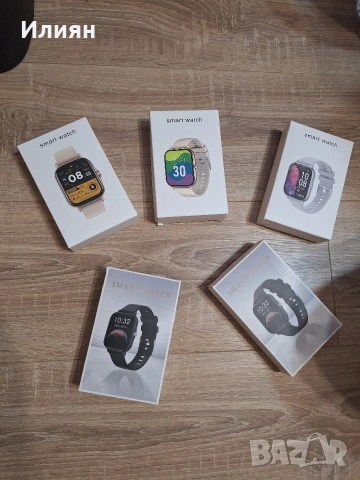 Смарт часовник – нов, Bluetooth, за Android и iPhone