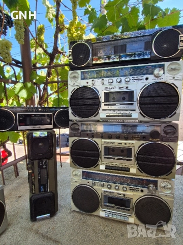 boombox Sharp, Hitachi, Sanyo, Lasonic , снимка 6 - Радиокасетофони, транзистори - 45081477