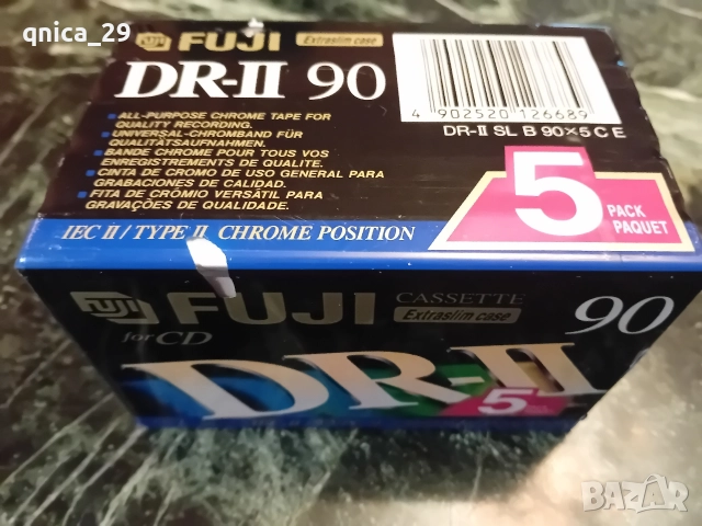 FUJI DR ll -90 5pack, снимка 2 - Декове - 52741634