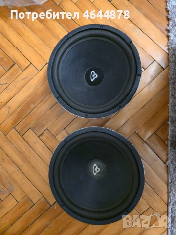 Продавам:Два басови 12"инчови говарителя L121-4, снимка 2 - Тонколони - 52335935