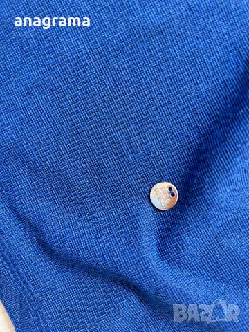 Нов цветен прекрасен панталон Zara & топ Mos Mosh в наситен син цвят , снимка 9 - Панталони - 45446207