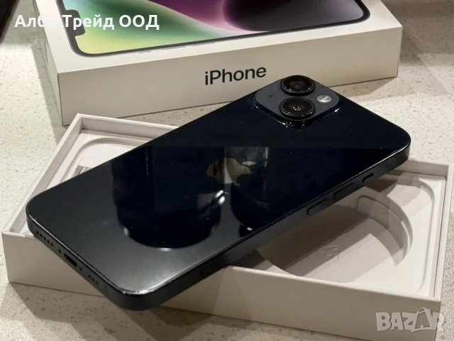 iPhone 14 128GB Black – Перфектен, 100% Батерия!
