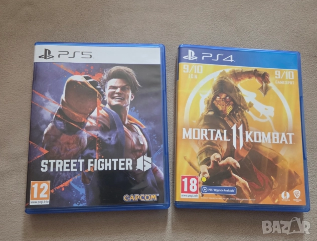 PlayStation 4/5 игри FC25, Street Fighter 6, Mortal Kombat 11