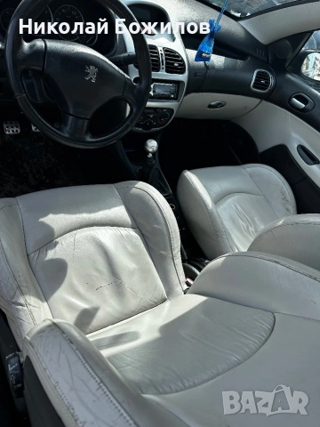 Продавам Peugeot 206cc 1.6-109кс 2005г НА ЧАСТИ, снимка 7 - Автомобили и джипове - 53725767