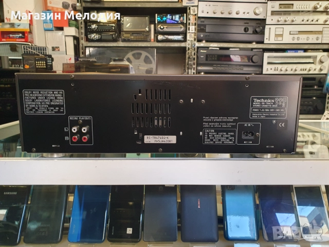 Касетен дек Technics RS-TR474 В отлично техническо и визуално състояние., снимка 9 - Декове - 35508370