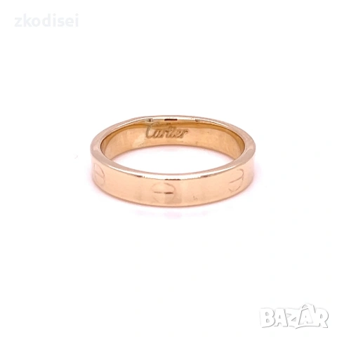 Златен дамски пръстен Cartier 1,12гр. размер:52 14кр. проба:585 модел:37778-6