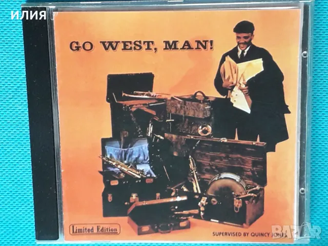 Quincy Jones – 1957 - Go West, Man!(Bop,Hard Bop,Cool Jazz), снимка 1 - CD дискове - 46064998