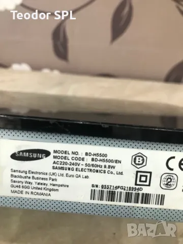 Samsung blue ray dvd , снимка 7 - Плейъри, домашно кино, прожектори - 47717281