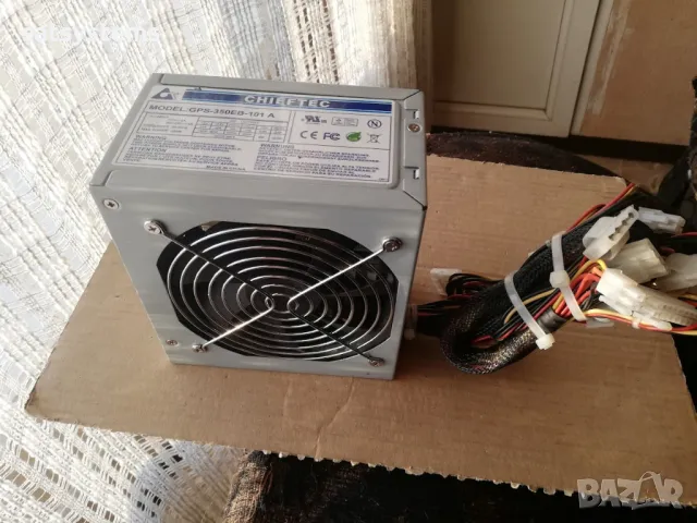 Компютърно захранване 350W Chieftec GPS-350EB-101 A 120mm FAN, снимка 5 - Захранвания и кутии - 47954768