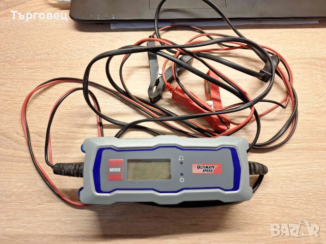 Интелигентен автоматичен токоизправител Ultimate Speed, За зареждане на автомобилен акумулатор, 6-12, снимка 2 - Аксесоари и консумативи - 52360555