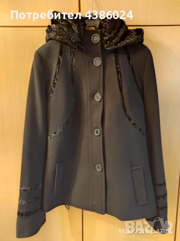 НОВО ДАМСКО ЛУКСОЗНО ПАЛТО ЧЕРНО ТУРСКО СУПЕР ЕВТИНО!