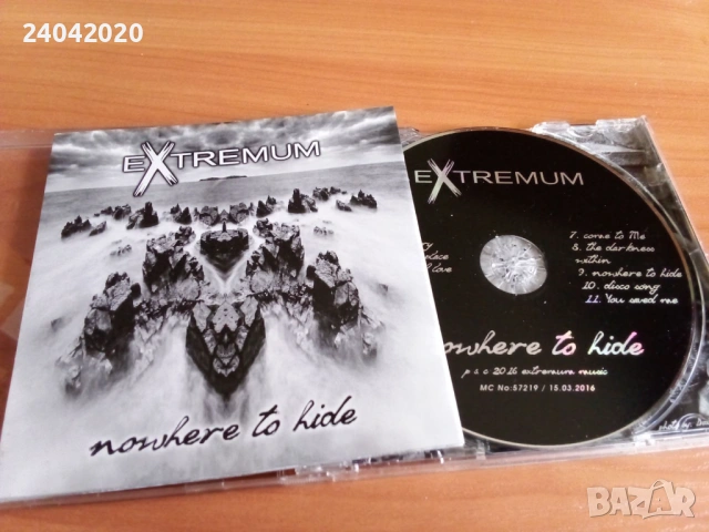 Extremum – Nowhere To Hide БГ РОК CD