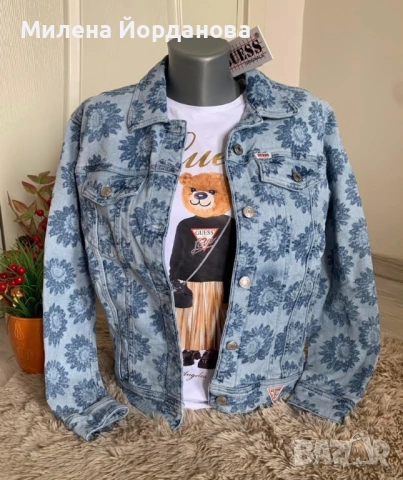 Дънково яке Guess , снимка 2 - Якета - 52323920