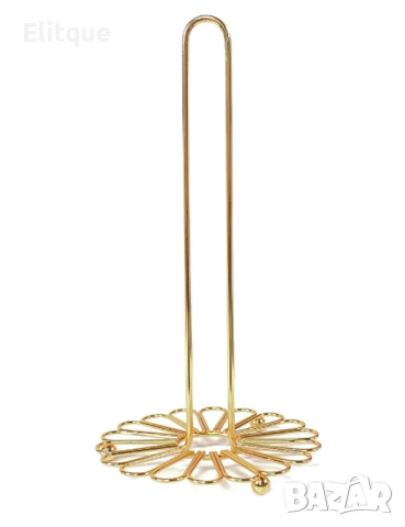 Златиста поставка за домакинска хартия 