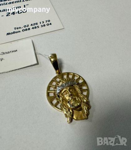 Златна Висулка 4.5гр, снимка 4 - Колиета, медальони, синджири - 46271964