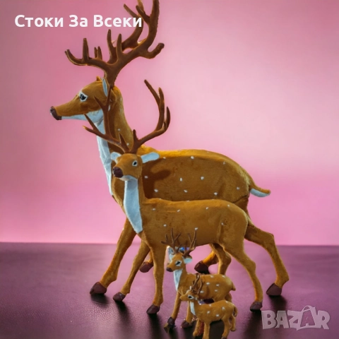 Елегантен коледен елен - перфектната празнична декорация, снимка 2 - Други - 52627776