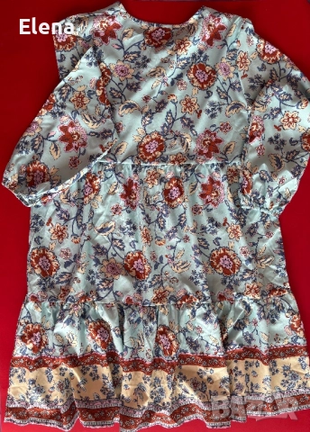 Рокля с дълъг ръкав, снимка 5 - Рокли - 51707967