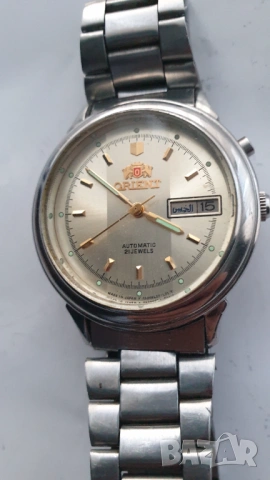 Мъжки автоматичен часовник ORIENT, снимка 4 - Антикварни и старинни предмети - 53696831