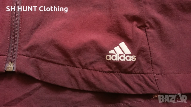 Adidas Womens Stretch Jacket Размер M дамска еластична горница 58-51, снимка 5 - Спортни екипи - 53209715