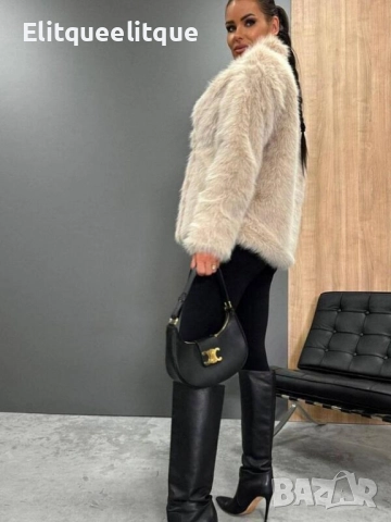 пухкаво палто , снимка 5 - Палта, манта - 52259851