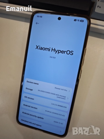 Xiaomi 14T PRO - Като нов 512/12GB, снимка 2 - Xiaomi - 52801577