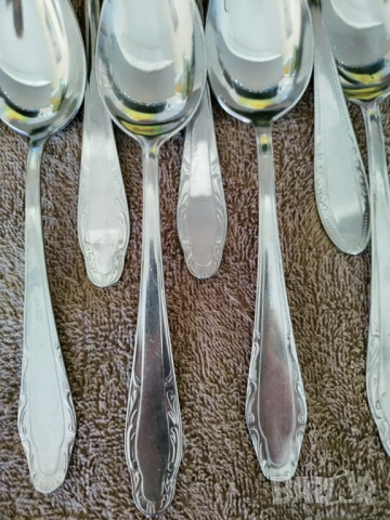 Руски/СССР лъжици, снимка 9 - Прибори за хранене, готвене и сервиране - 54244951