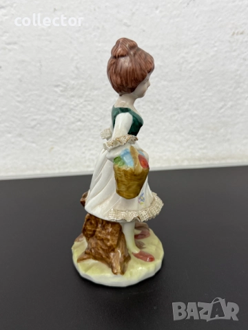 Рисувана порцеланова фогура. №7725, снимка 4 - Колекции - 52789741