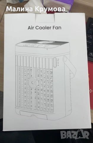 2 бр. Интелигентен мини климатик 4 в 1 – мобилно охлаждане без компромис: без маркучи, без монтаж, с, снимка 3 - Климатици - 53175196