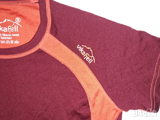 3 броя - Дамска термо блуза Devold и Vikafjell мерино (S) и (XL) 100% Merinowolle, снимка 13 - Тениски - 32276508