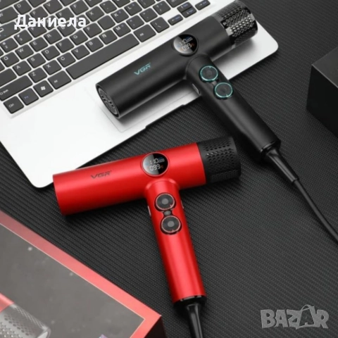 Професионален сешоар VGR с BLDC мотор 110 000 RPM 