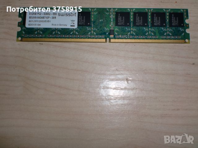 40.Ram DDR2 667 MHz,PC2-5300,512Mb,NANYA