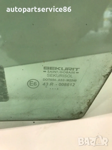 Стъкло за предна лява врата, прозорец за Mazda Tribute (2004) 43R-008612