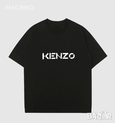 мъжка черна тениска Kenzo