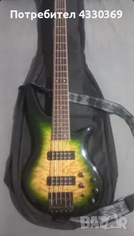 Jackson JS3QV Alien Burst Bass, снимка 1 - Китари - 48376358