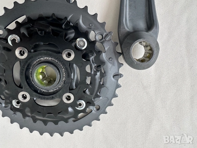 Shimano Alivio fc-m4000-комплект курбели, снимка 5 - Части за велосипеди - 52551578