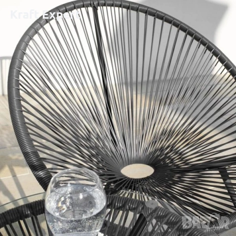 Градински стол Acapulco – дизайнерски стол за интериор и екстериор, снимка 11 - Градински мебели, декорация  - 53699354