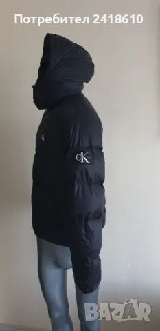 Calvin Klein Mens Down Water Repellent Jacket Size S НОВО! ОРИГИНАЛ! Мъжко Зимно пухено Яке!, снимка 9 - Якета - 47230286