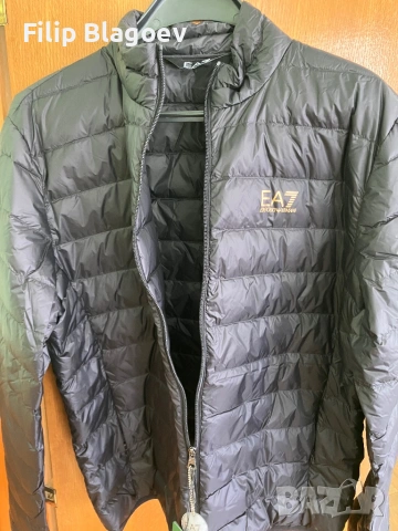 Оригинално мъжко пролетно-есенно яке Emporio Armani, снимка 4 - Якета - 53705768